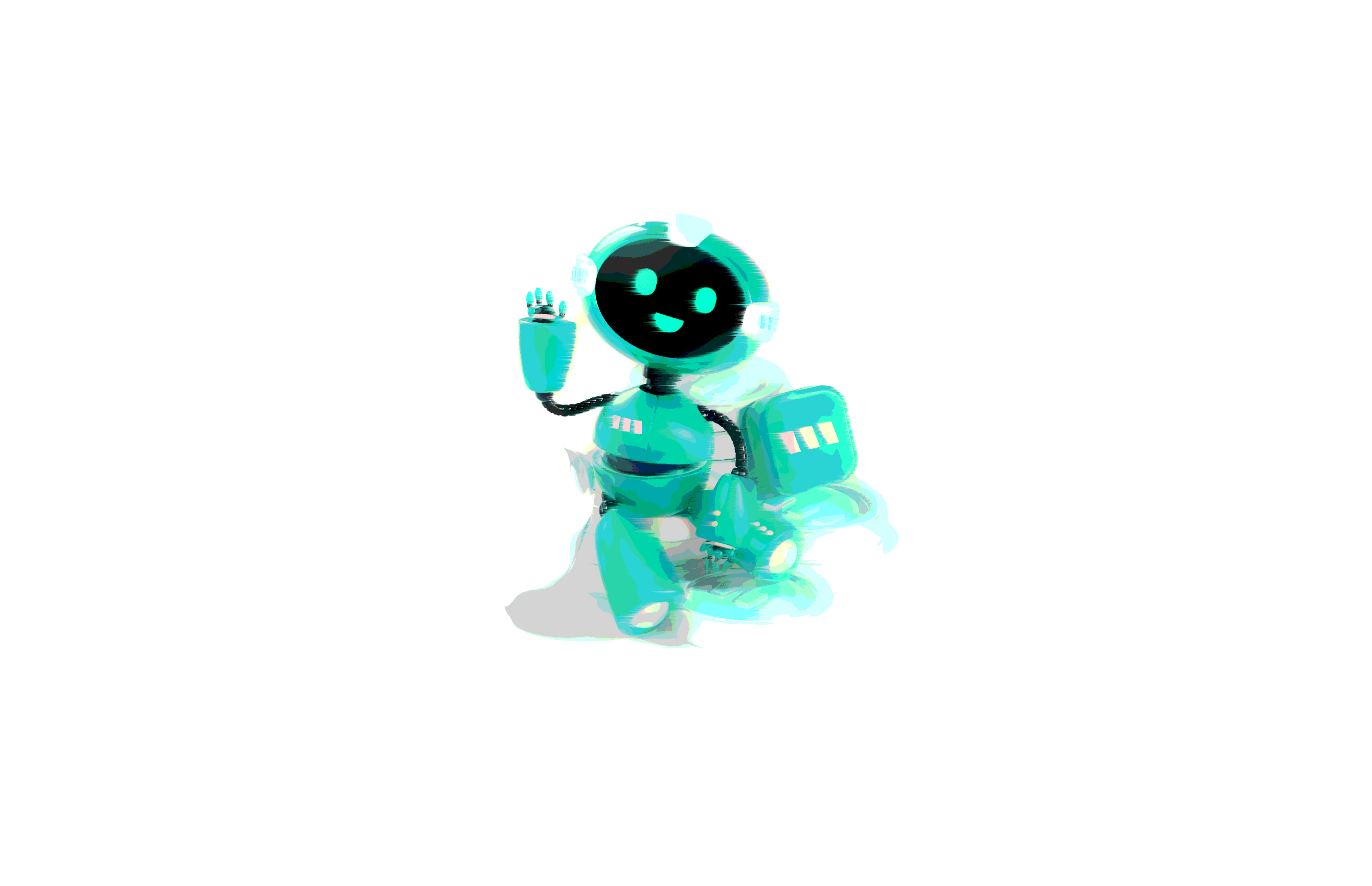 Robot silhouette